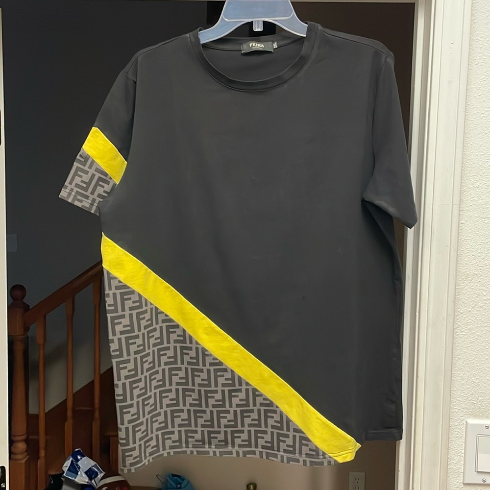 Fendi t-shirt solid construction good shape some flaws